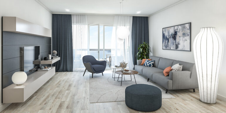 Роскошная квартира с 1-й спальней на последнем этаже в IRIS-8 в Марина Вилледж в Lustica Bay